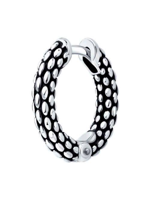 Серьга из серебра
