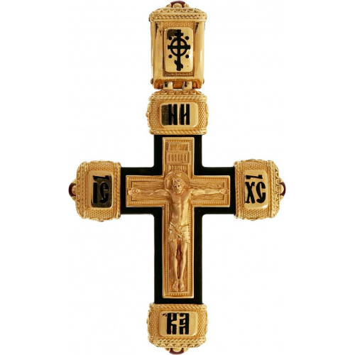 Подвеска крест из золота