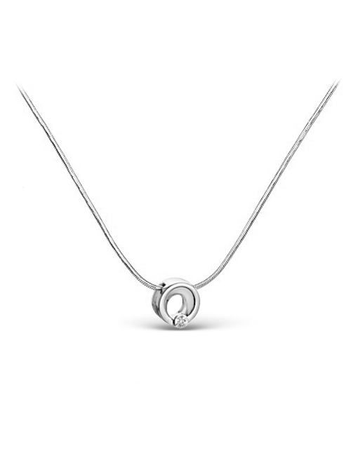 Колье из серебра