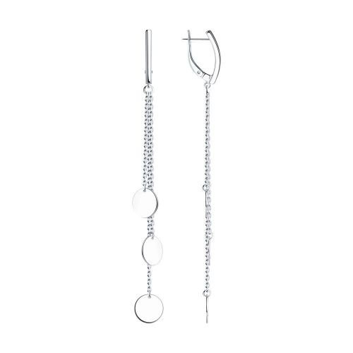 Серьги из серебра