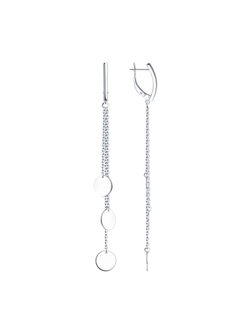 Серьги из серебра