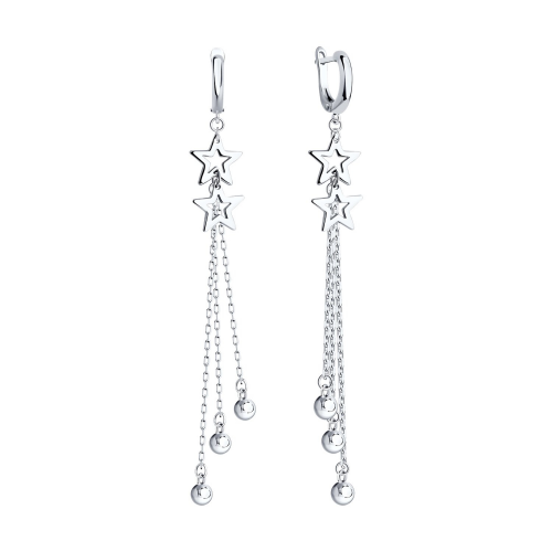 Серьги из серебра